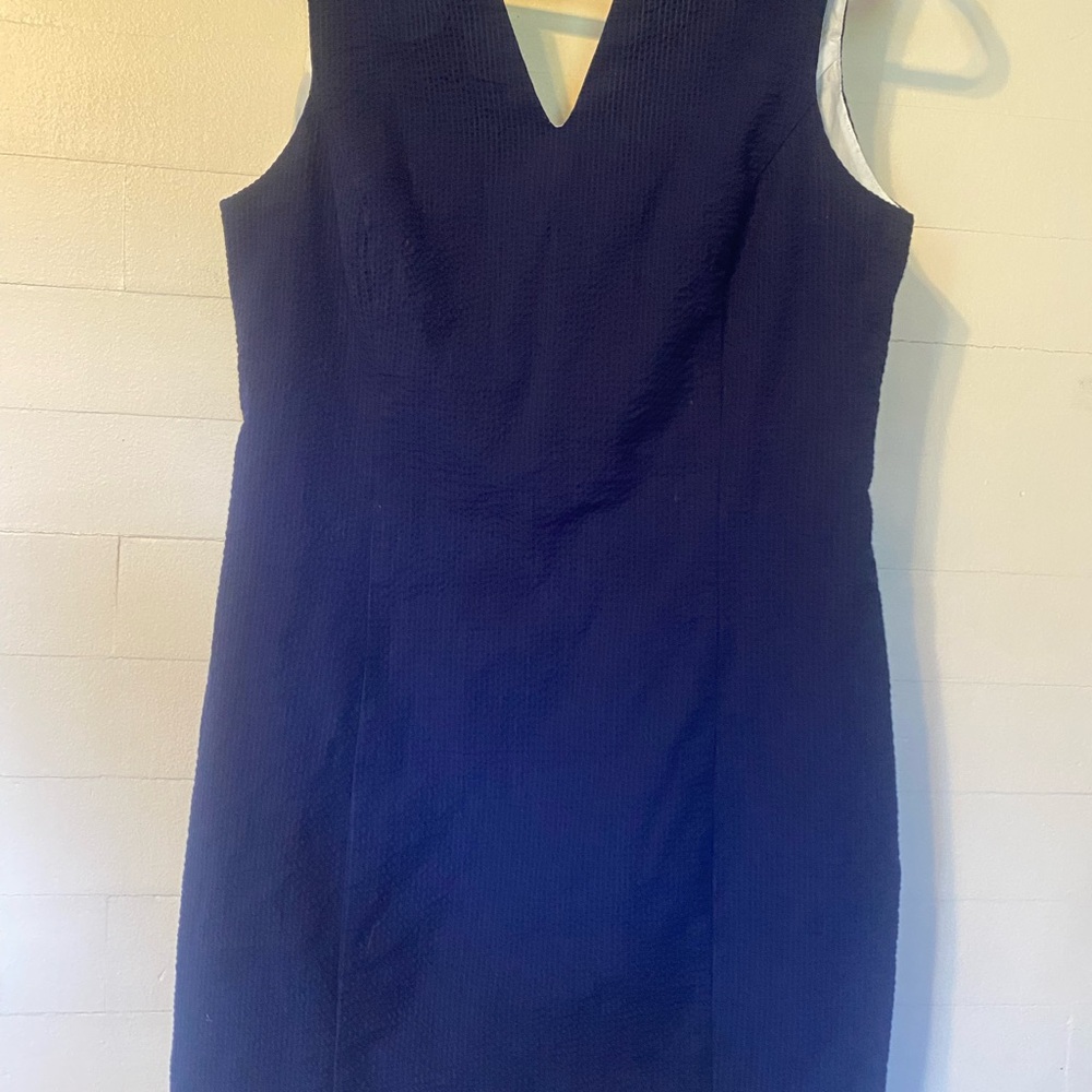 Lauren James Navy Blue Mini Dress